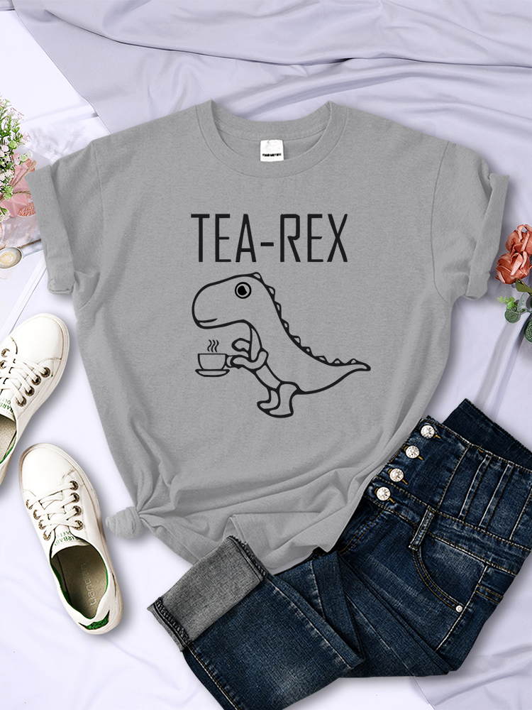 T And Tea Coffee - Tea Rex Funny Dinosaur Drink Coffee