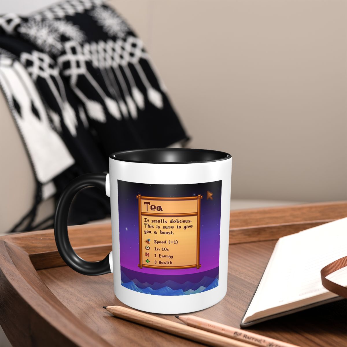 Valley Tea And Coffee - Stardew Valley Night Tea Mug Funny