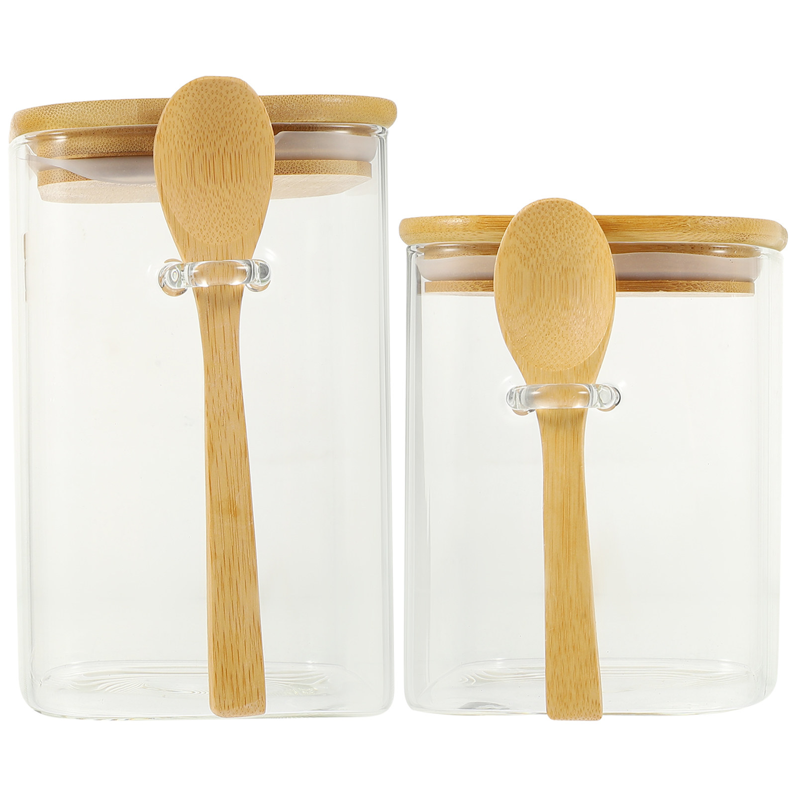 Coffee Tea Bean - 2Sets Airtight Coffee Bean Storage Containers