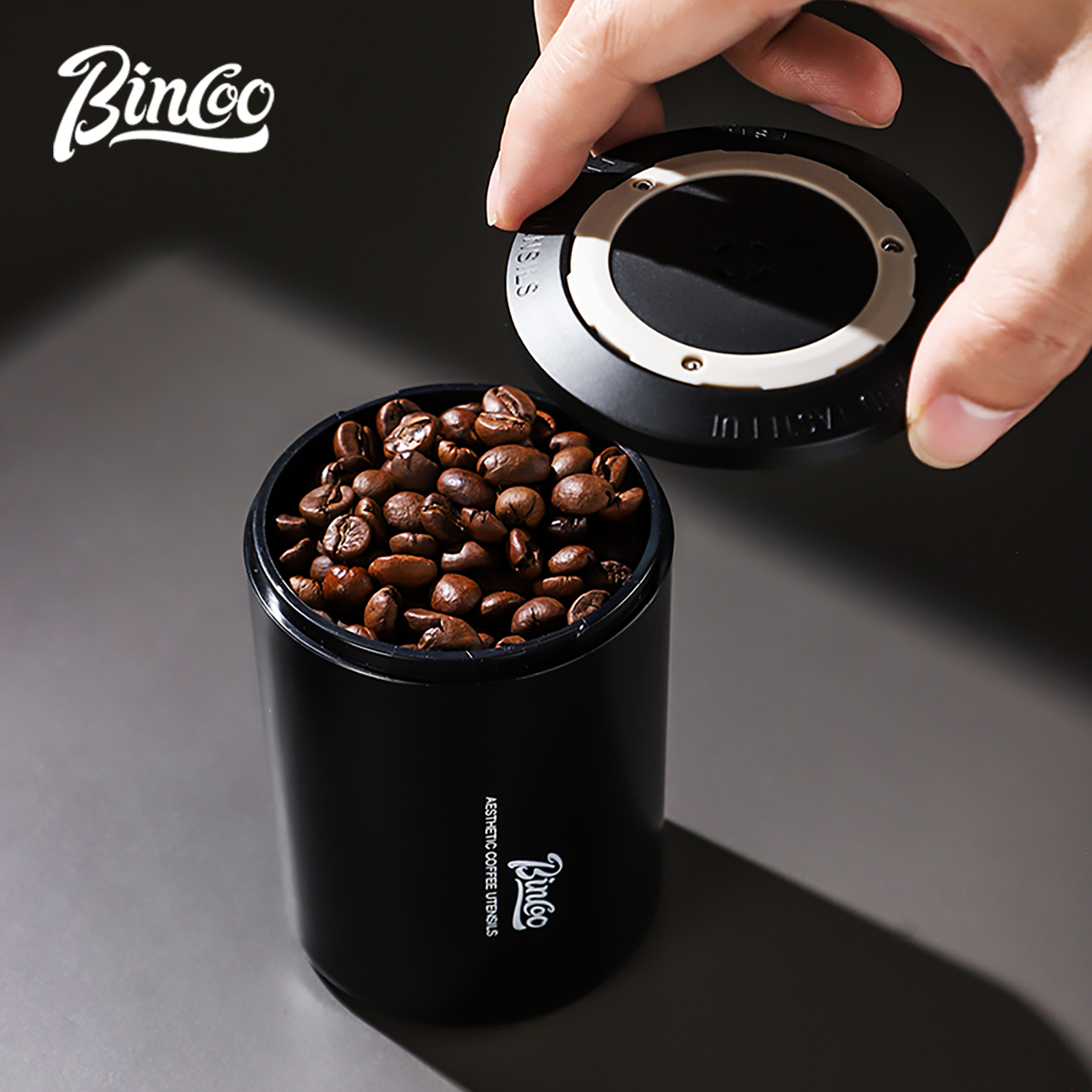 Coffee Tea Bean - Bincoo Portable Coffee Powder Airtight Can