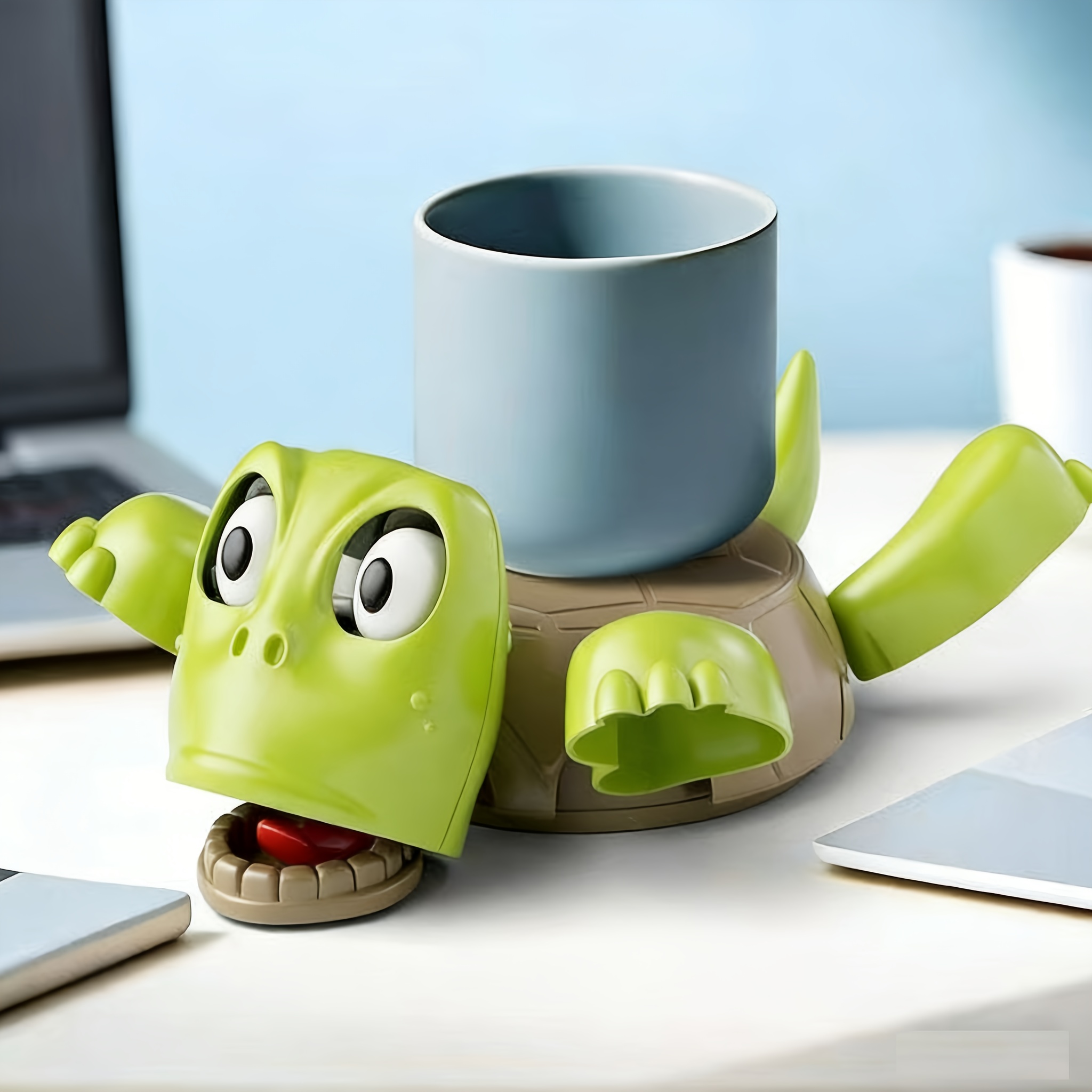 Coffee Tea House - 3D Printed Panicked Turtle Coaster Home
