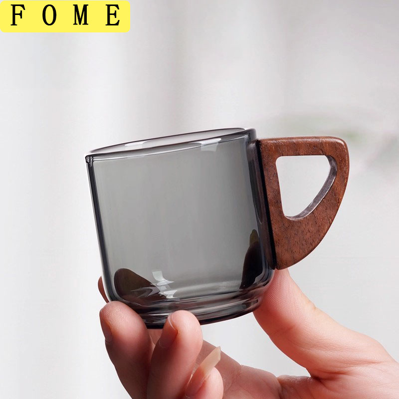 Coffee Tea Catering - 95ml Heat-Resistant Glass Mini Tea Cup