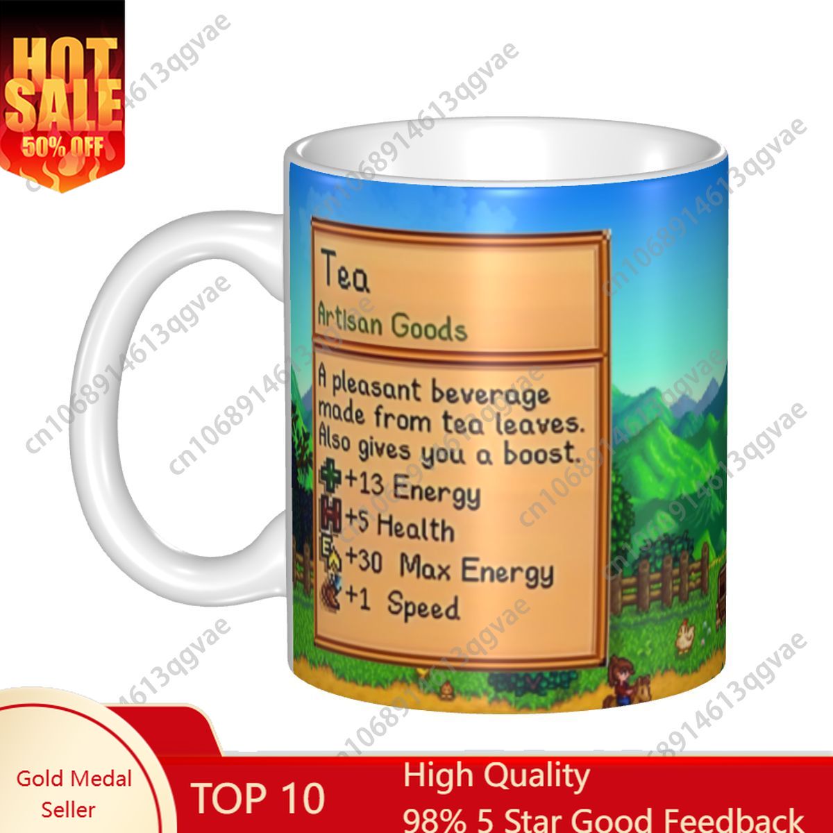 Stardew Valley Video Gamer Mug - Valley Tea And Coffee บทวิจารณ์และราคา
