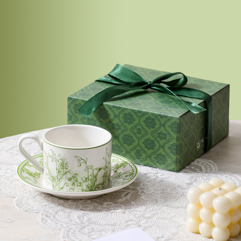 Lily of the Valley Coffee Cup  - Valley Tea And Coffee บทวิจารณ์และราคา