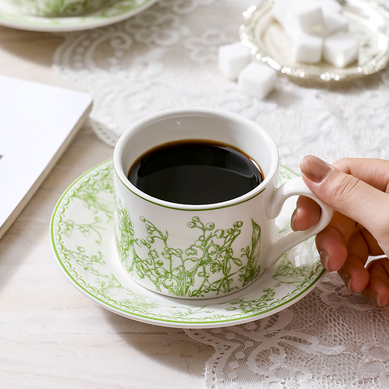 Lily of the Valley Coffee Cup  - Valley Tea And Coffee บทวิจารณ์และราคา