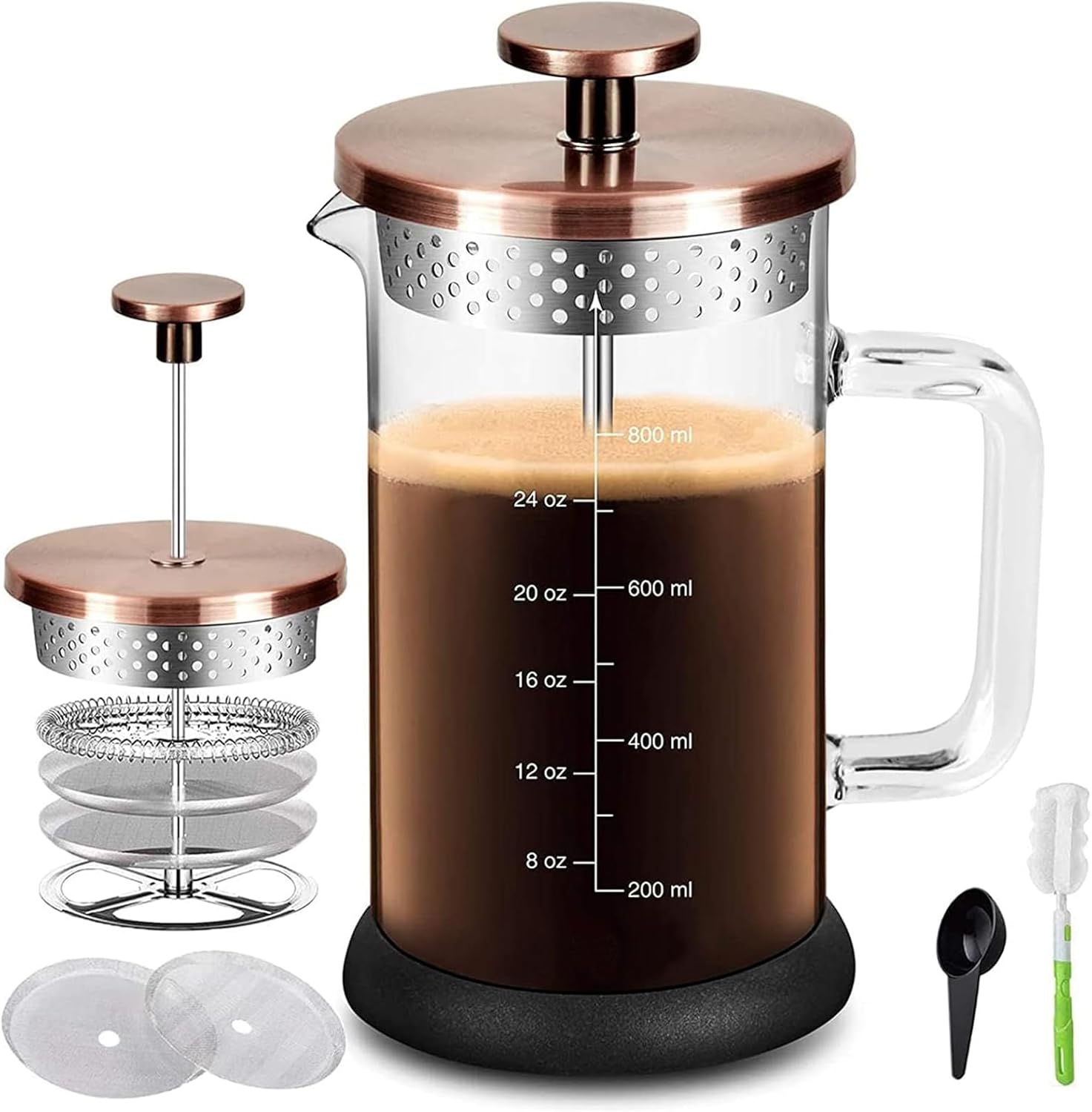 French Press Coffee Maker 34oz - French Press Glass บทวิจารณ์และราคา