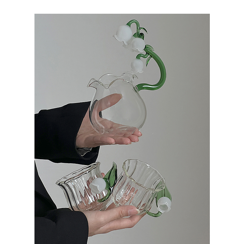 Lily of The Valley Glass Tea C - Valley Tea And Coffee บทวิจารณ์และราคา