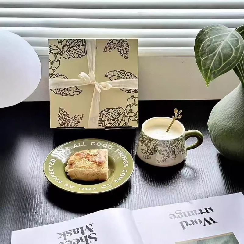 French Retro Style Lily of The - Valley Tea And Coffee บทวิจารณ์และราคา