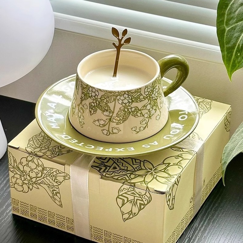 French Retro Style Lily of The - Valley Tea And Coffee บทวิจารณ์และราคา