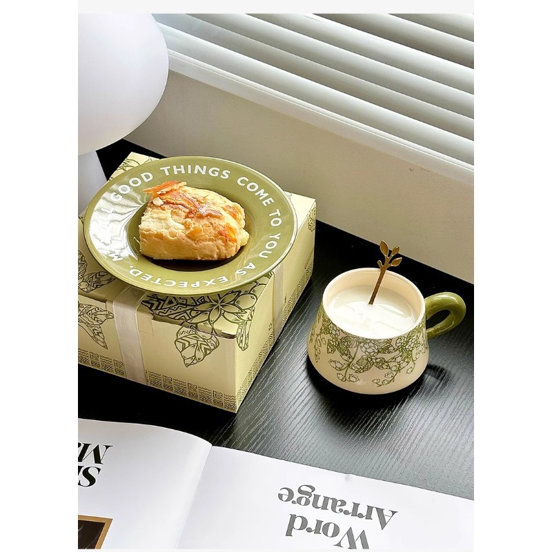 French Retro Style Lily of The - Valley Tea And Coffee บทวิจารณ์และราคา