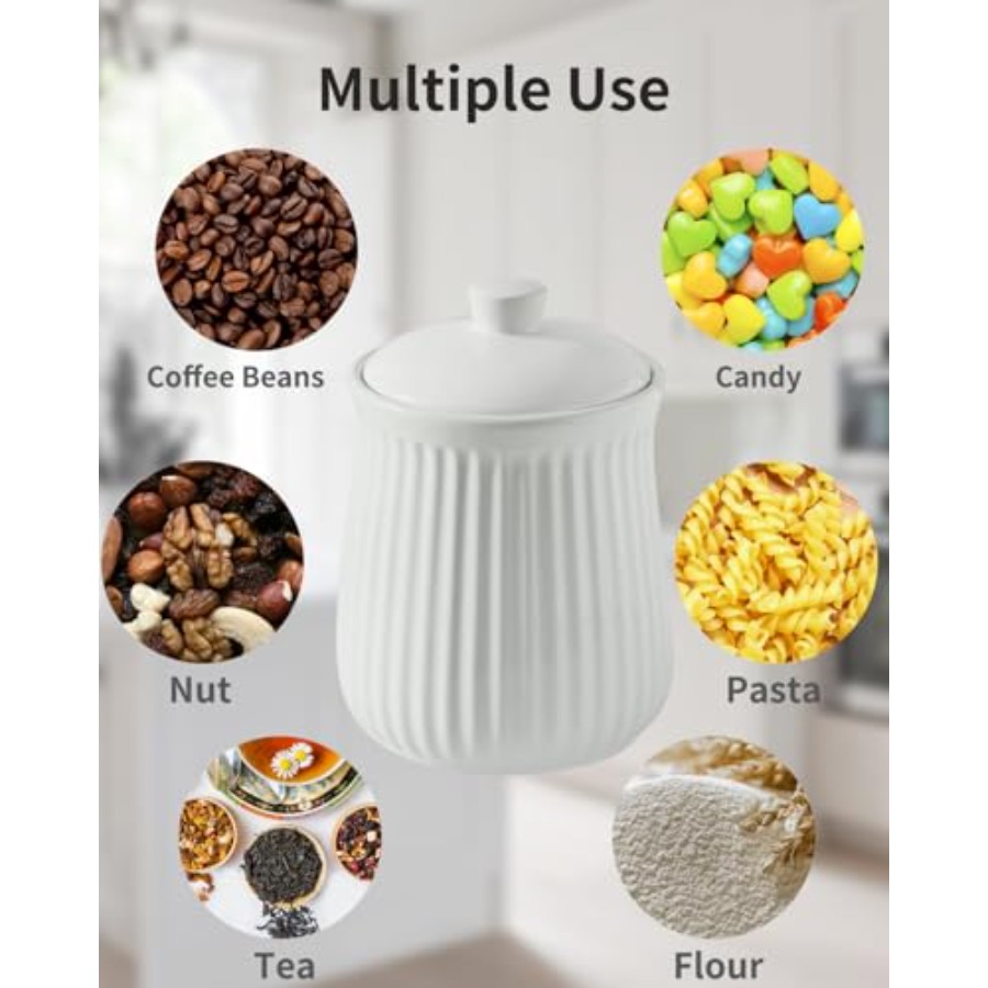 Food Storage Containers with L - Coffee Tea Bean บทวิจารณ์และราคา