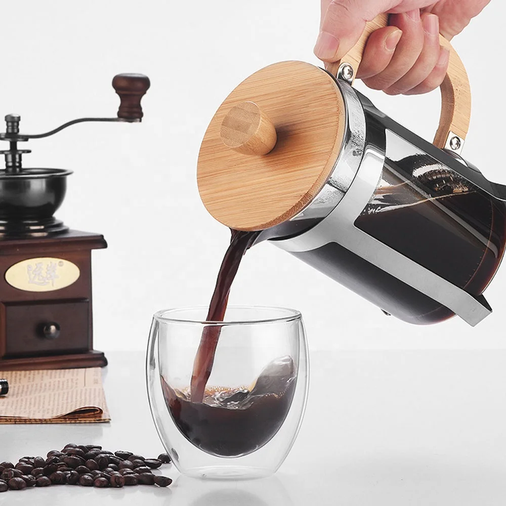 350/600ml Stainless Steel Pres - French Press Glass บทวิจารณ์และราคา