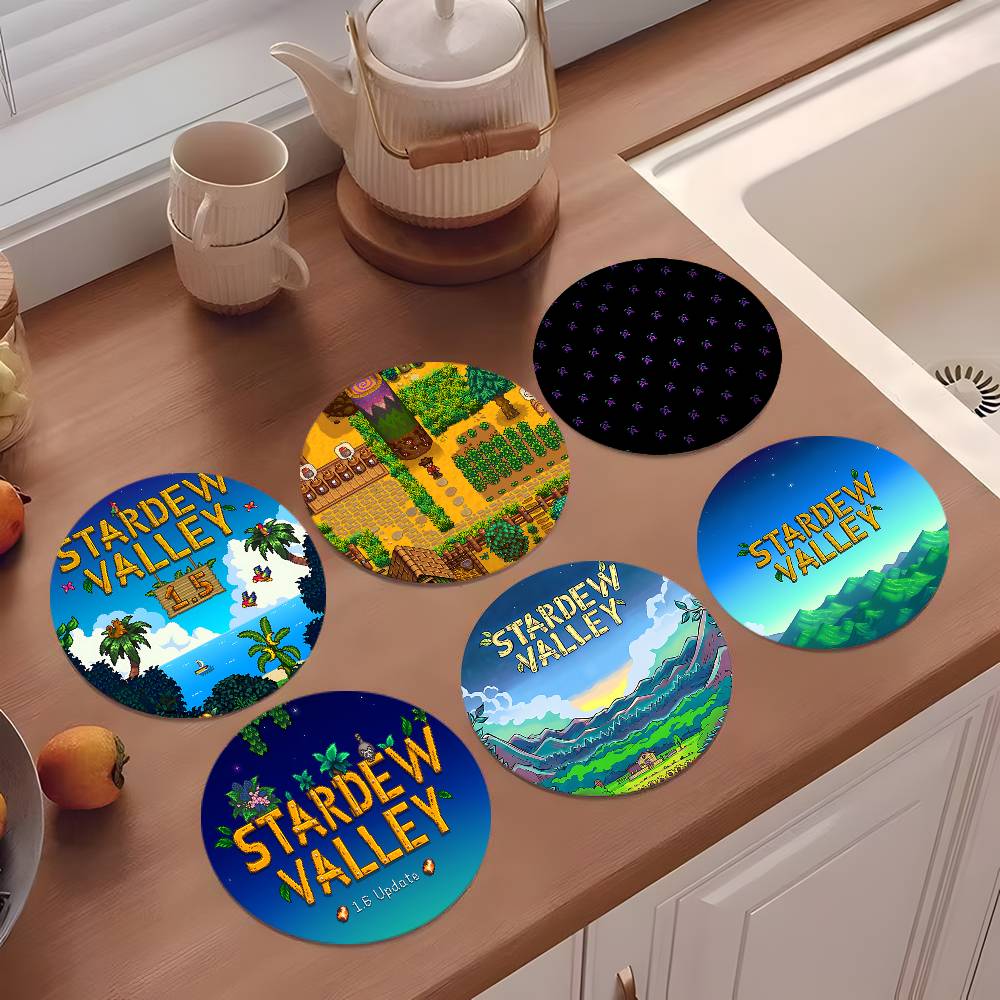 S-Stardew Valley Coasters 10cm - Valley Tea And Coffee บทวิจารณ์และราคา