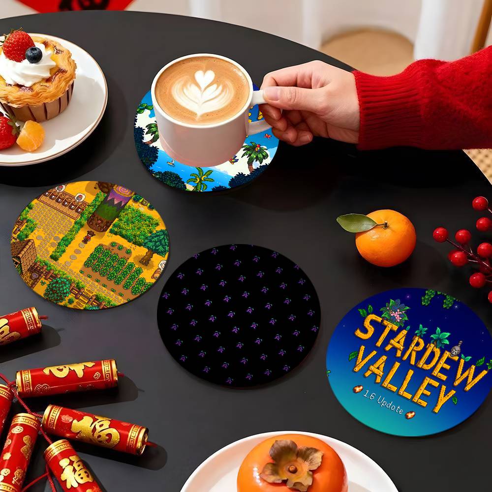 S-Stardew Valley Coasters 10cm - Valley Tea And Coffee บทวิจารณ์และราคา