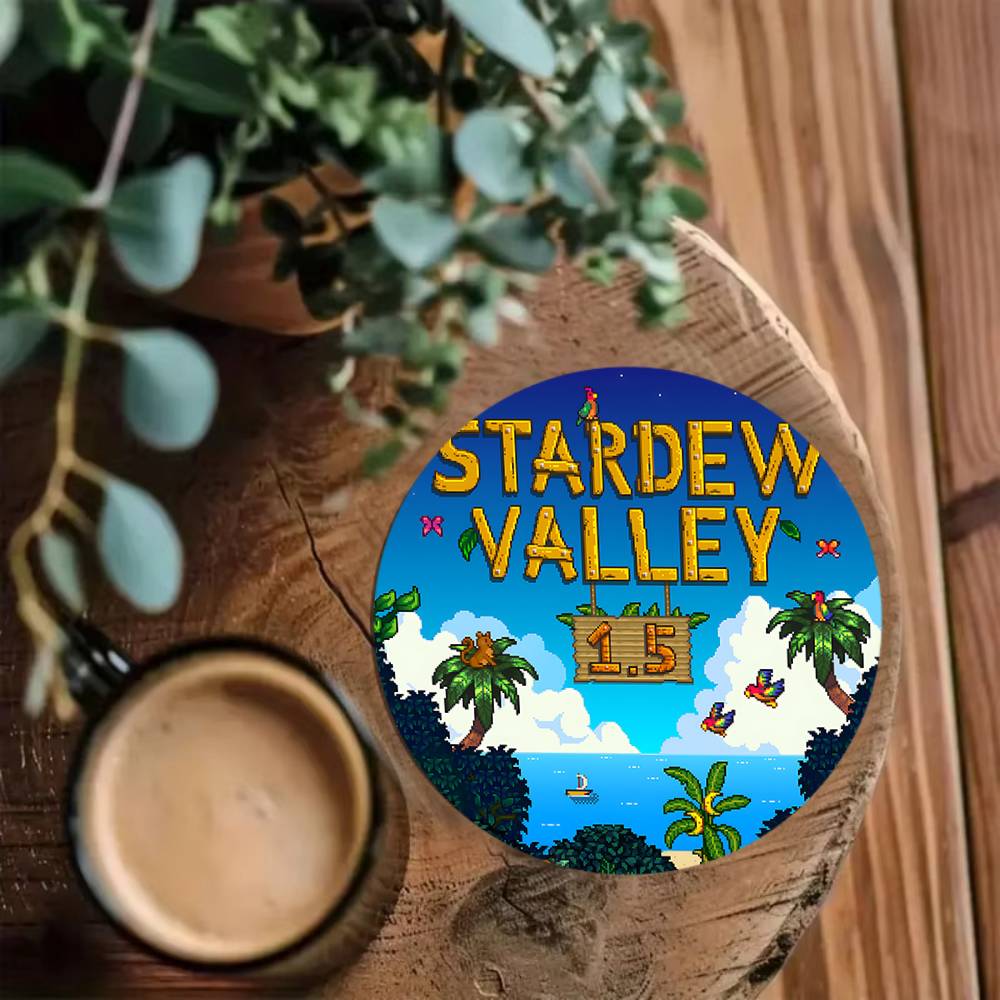 S-Stardew Valley Coasters 10cm - Valley Tea And Coffee บทวิจารณ์และราคา