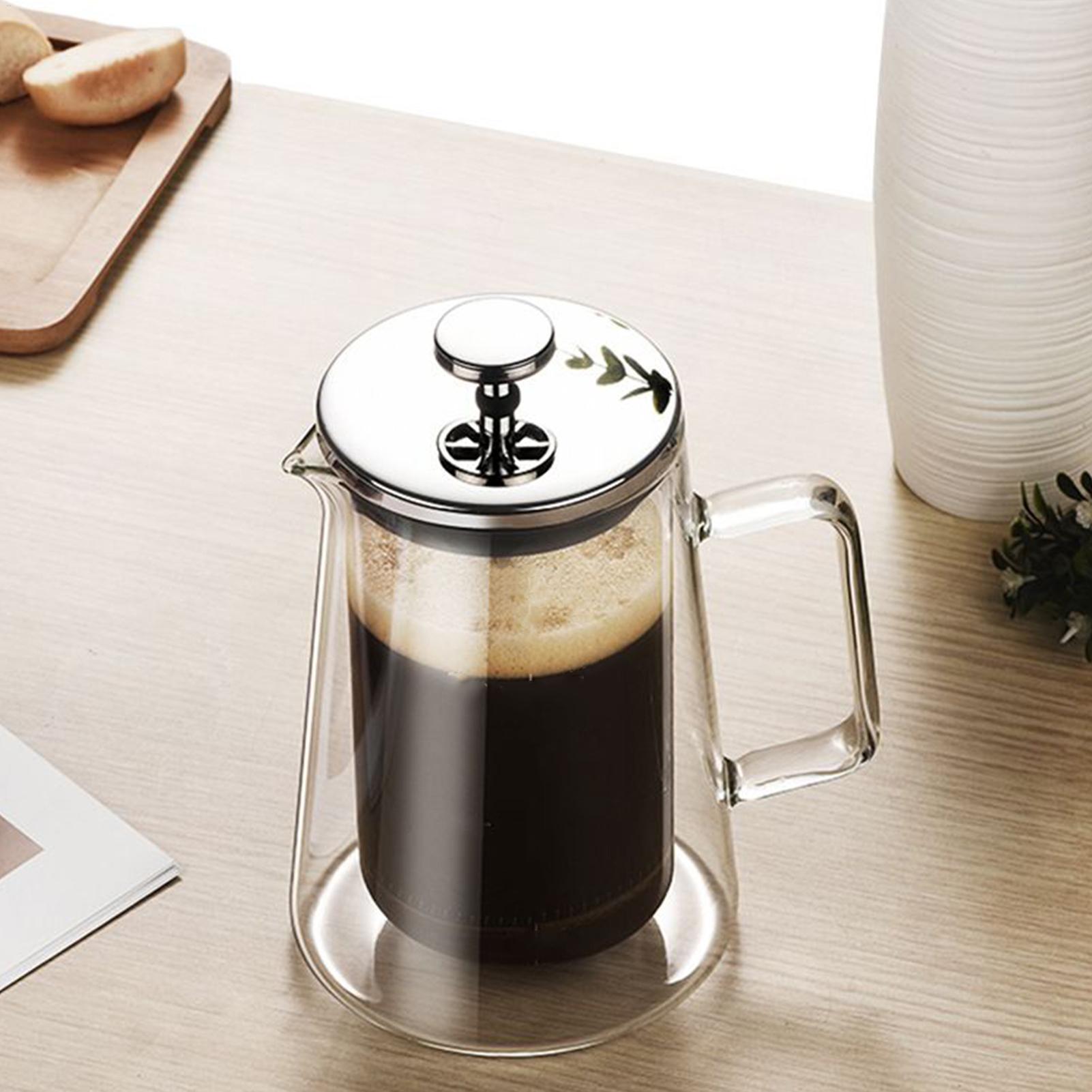 Coffee Presses Glass Stainless - French Press Glass บทวิจารณ์และราคา