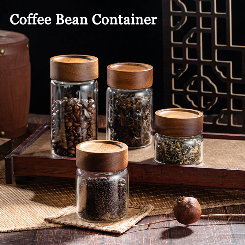 Coffee Beans Storage Container - Coffee Tea Set บทวิจารณ์และราคา