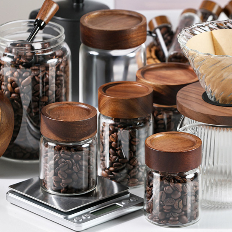 Coffee Beans Storage Container - Coffee Tea Set บทวิจารณ์และราคา