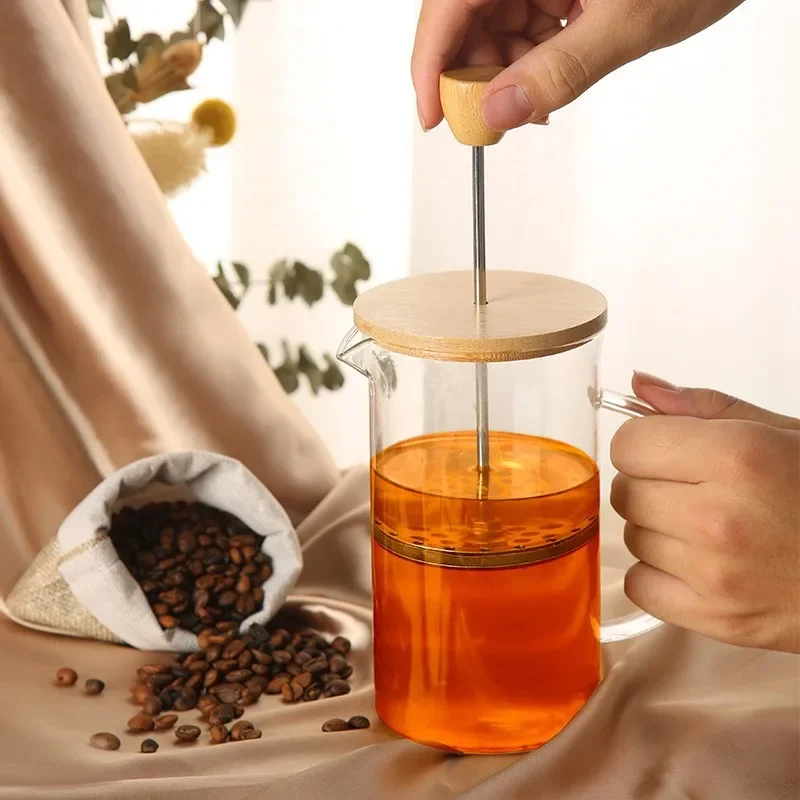 350-1000ml French Press Coffee - French Press Glass บทวิจารณ์และราคา