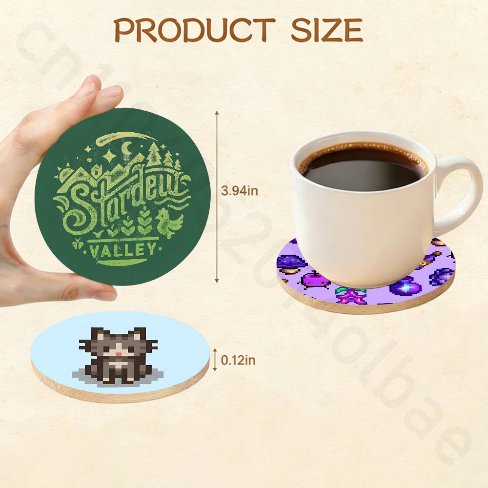 S-Stardew V-Valley Wooden Cup  - Valley Tea And Coffee บทวิจารณ์และราคา