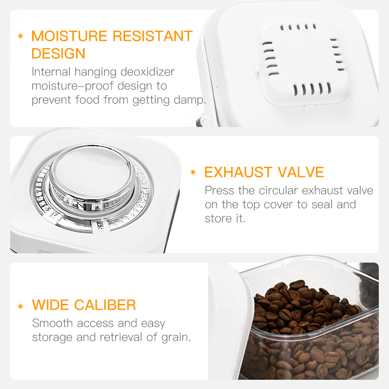 AliKisscafe Coffee Bean Storag - Coffee Tea Bean บทวิจารณ์และราคา