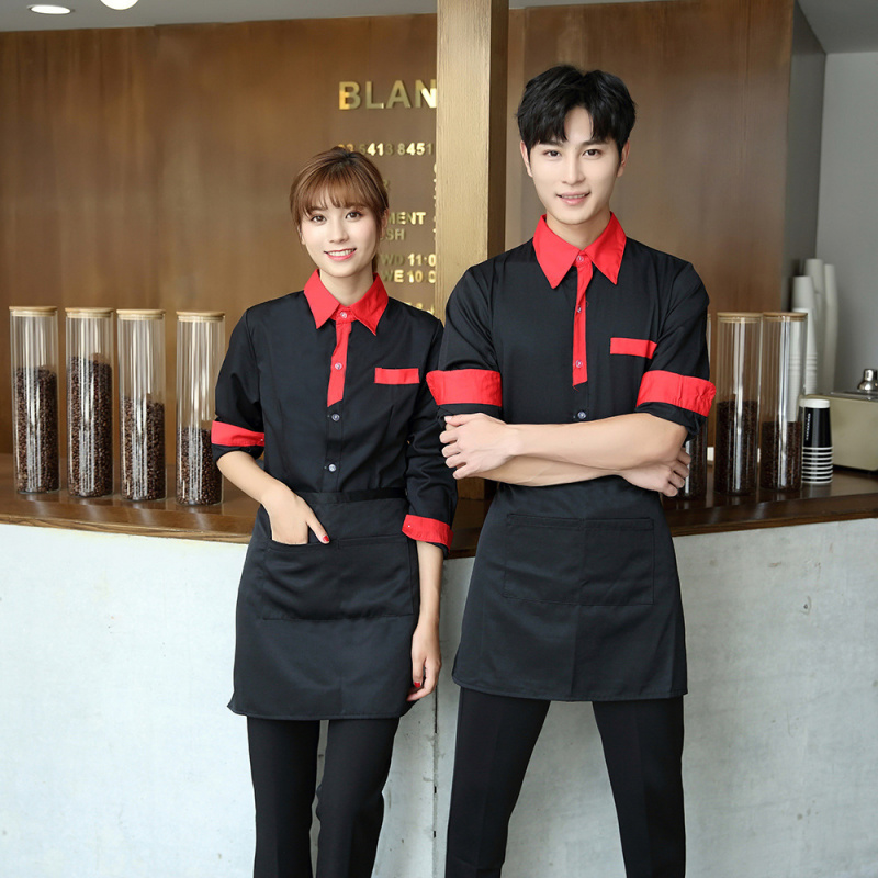 Restaurant Waiter Work Uniform - Coffee Tea Catering บทวิจารณ์และราคา