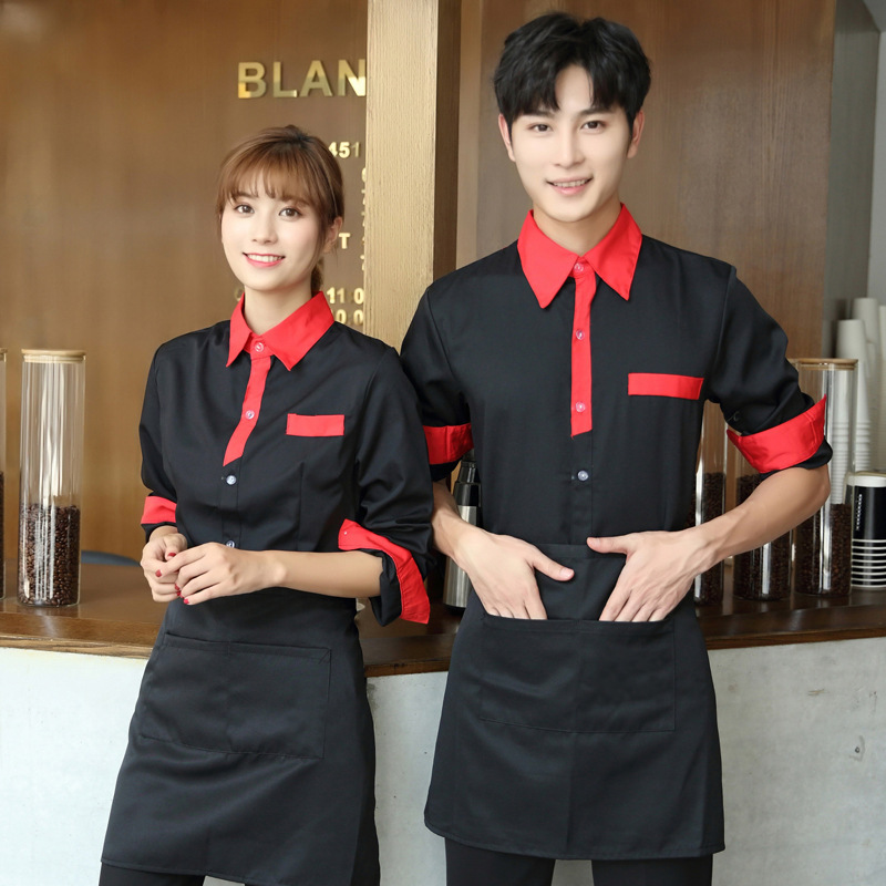 Restaurant Waiter Work Uniform - Coffee Tea Catering บทวิจารณ์และราคา
