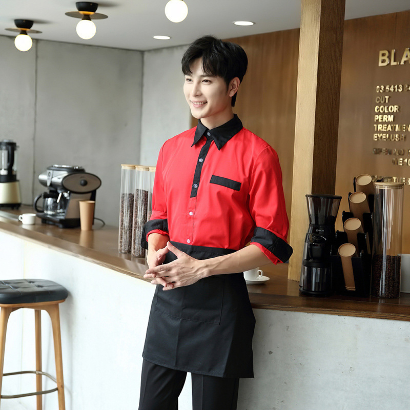 Restaurant Waiter Work Uniform - Coffee Tea Catering บทวิจารณ์และราคา