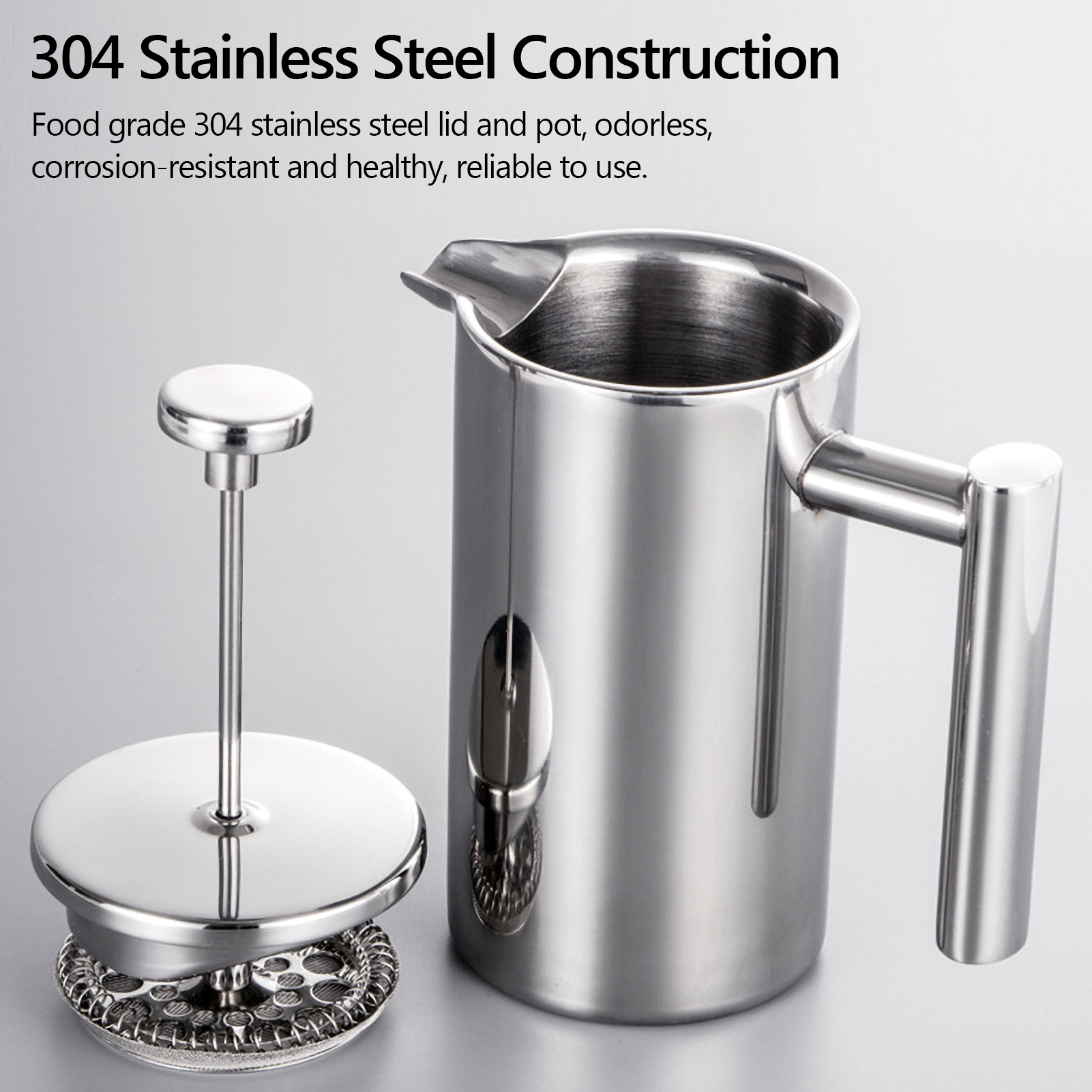 French Press Pot Filter Press  - French Press Glass บทวิจารณ์และราคา