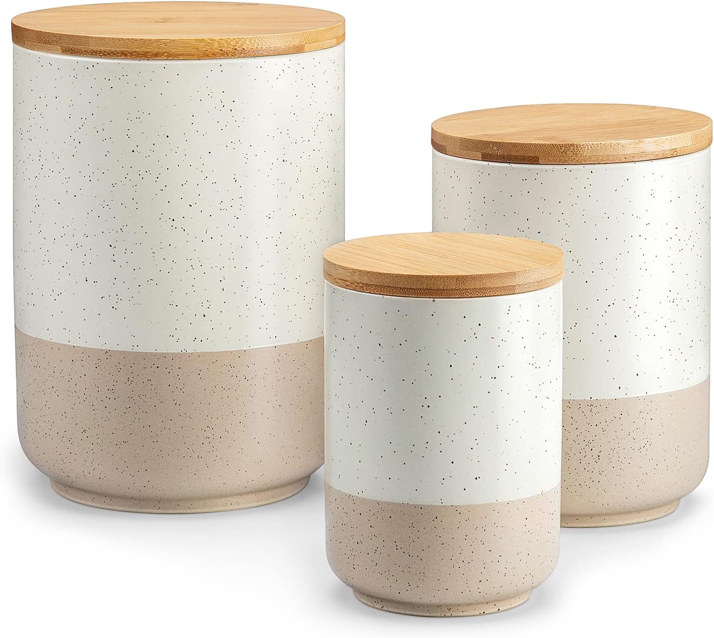 Sabine Ceramic Canister Set wi - Coffee Tea Set บทวิจารณ์และราคา
