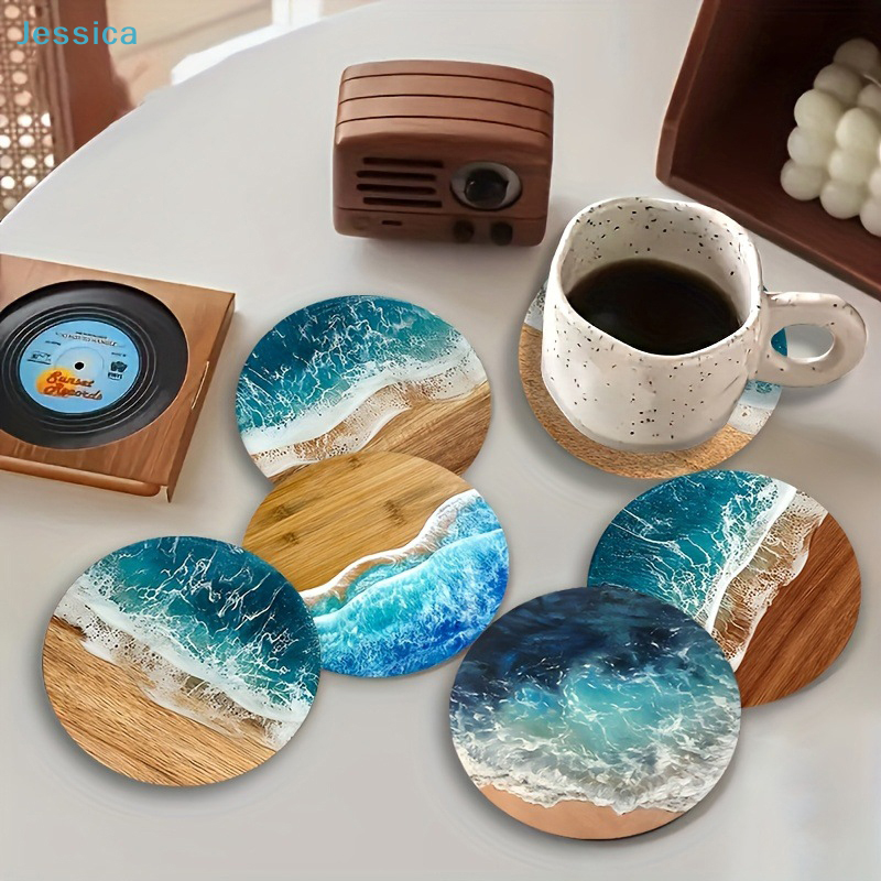 ♥Ocean Wave & Wood Grain Coast - Coffee Tea Catering บทวิจารณ์และราคา
