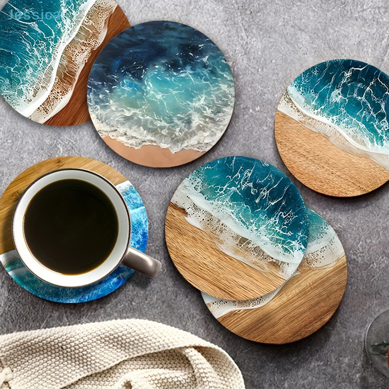 ♥Ocean Wave & Wood Grain Coast - Coffee Tea Catering บทวิจารณ์และราคา