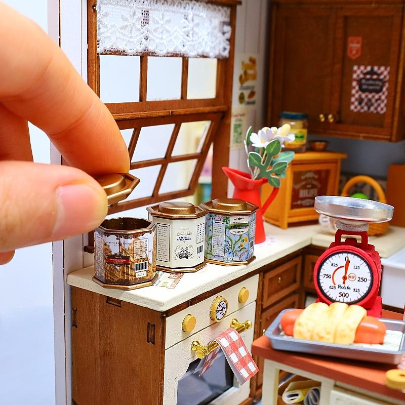 1Pcs Doll House Furniture Acce - Coffee Tea House บทวิจารณ์และราคา