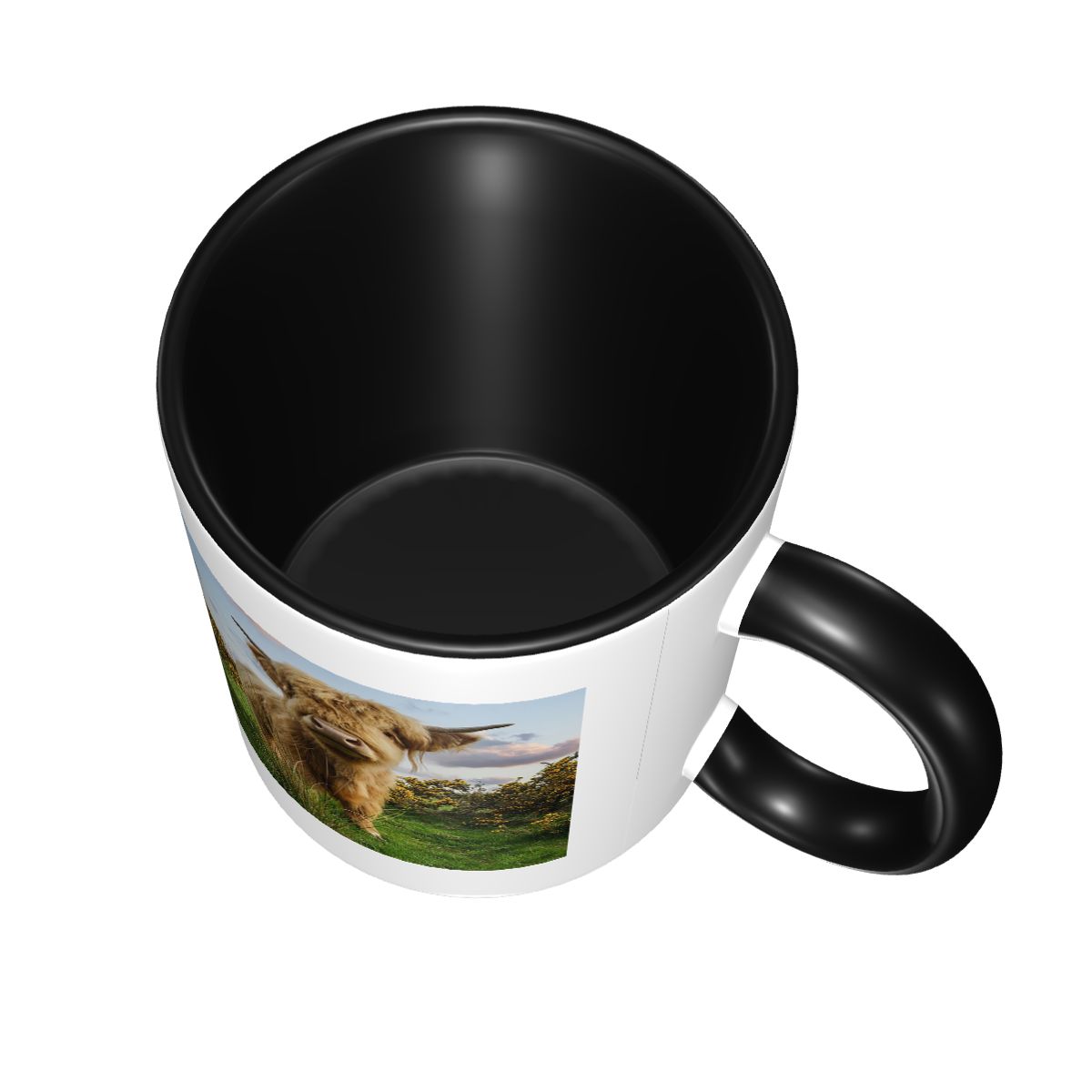 Young Highland Cow Mug Funny C - Young Tea Coffee บทวิจารณ์และราคา