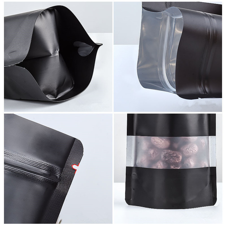 100PCS Stand-up Matte Black Al - Coffee Tea House บทวิจารณ์และราคา