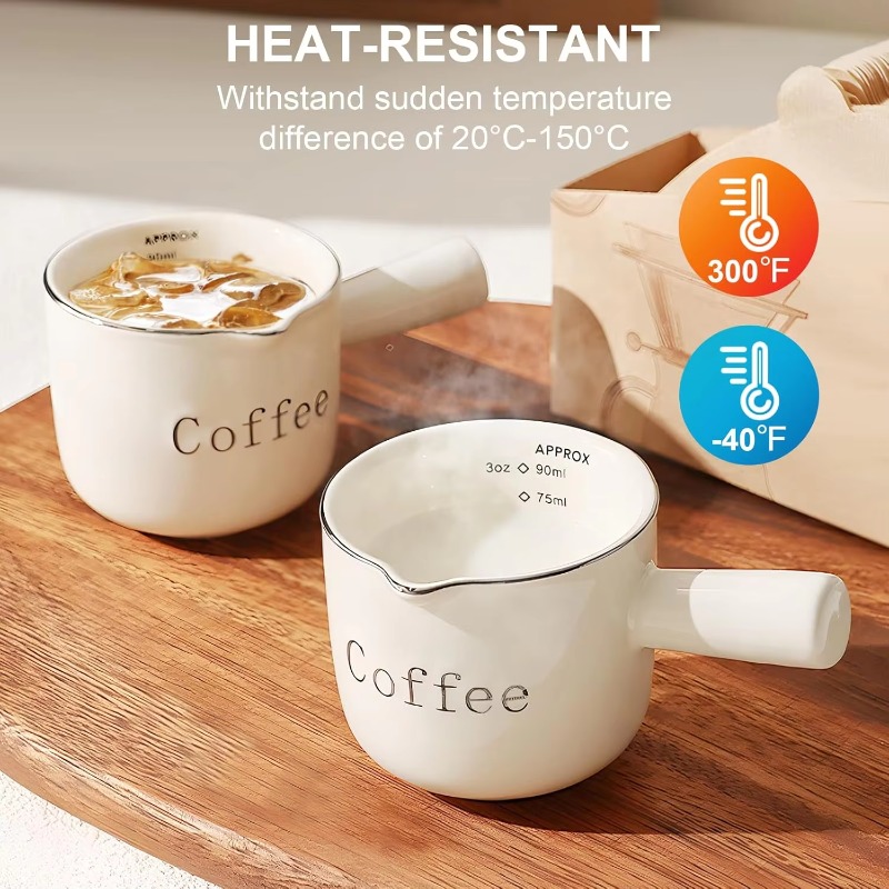 Mini Ceramic Coffee Cup with H - Coffee Tea Catering บทวิจารณ์และราคา