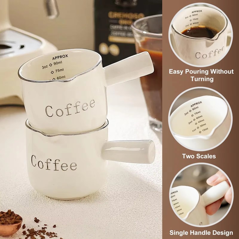 Mini Ceramic Coffee Cup with H - Coffee Tea Catering บทวิจารณ์และราคา