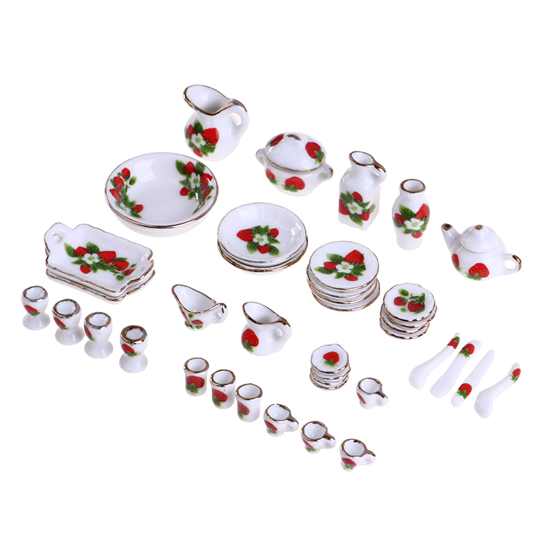 1 Set 1:12 Miniature Doll Hous - Coffee Tea Catering บทวิจารณ์และราคา