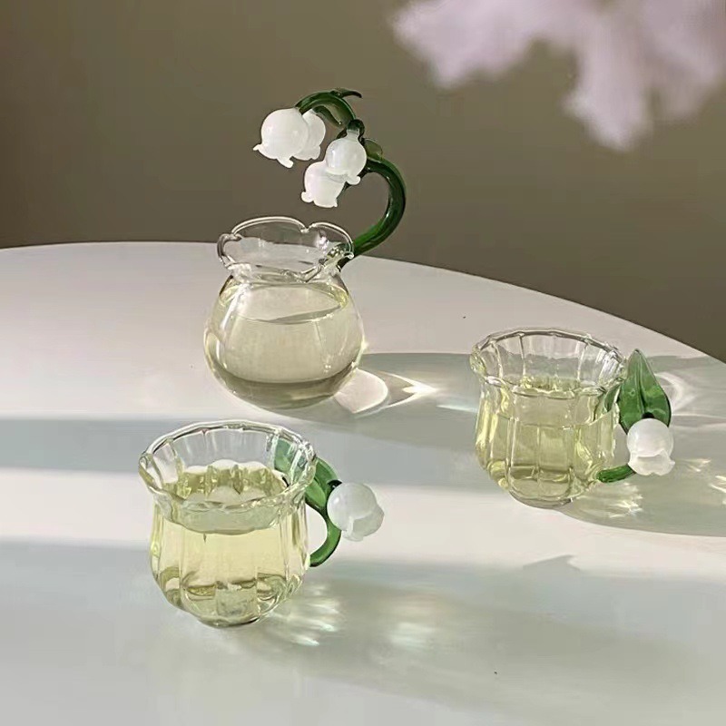 Lily of The Valley Glass Goble - Valley Tea And Coffee บทวิจารณ์และราคา