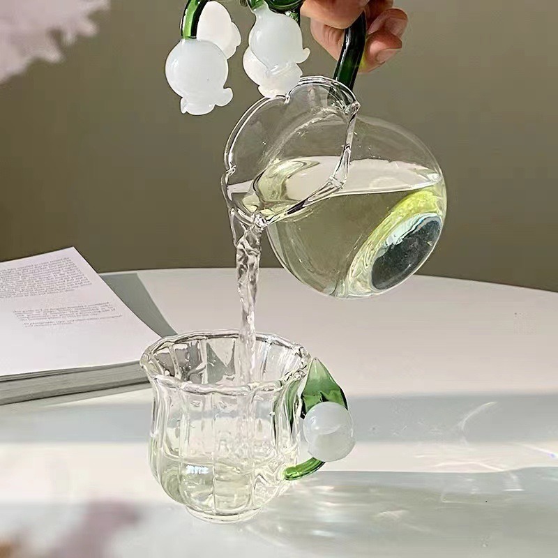Lily of The Valley Glass Goble - Valley Tea And Coffee บทวิจารณ์และราคา