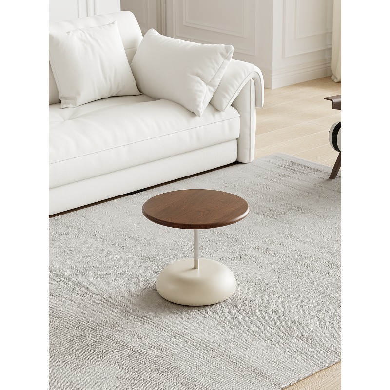 Round solid wood coffee table  - Young Tea Coffee บทวิจารณ์และราคา