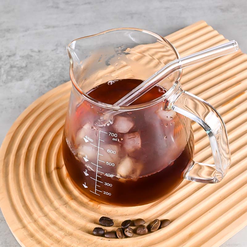 New High Borosilicate 700ml  G - Coffee Tea Set บทวิจารณ์และราคา