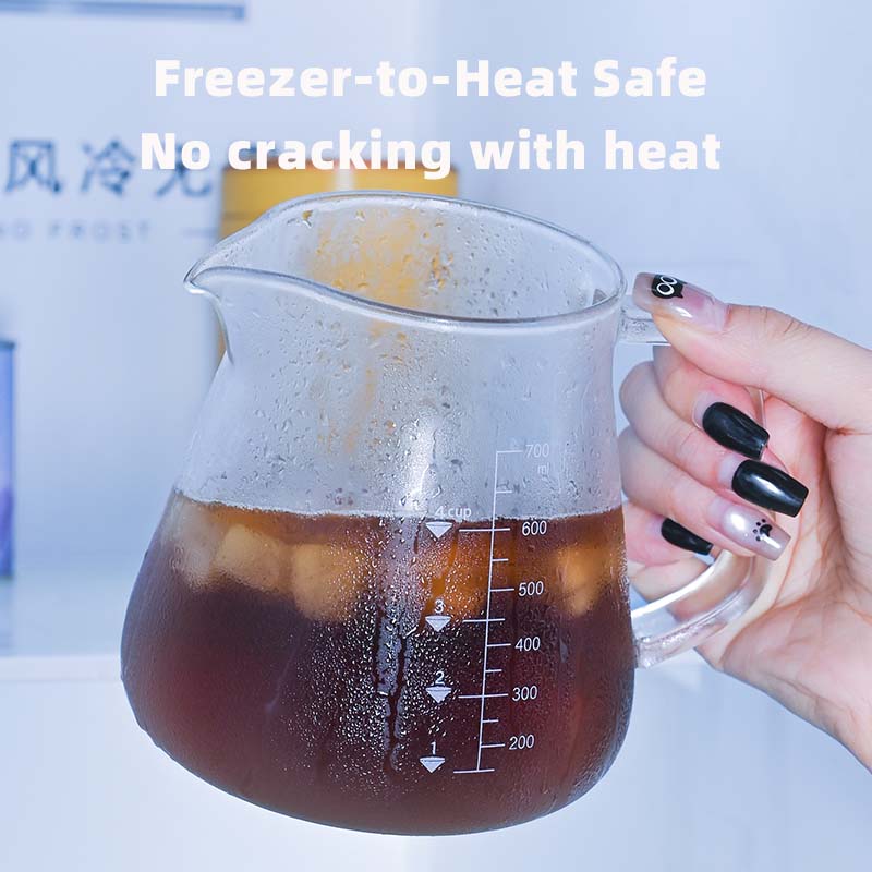 New High Borosilicate 700ml  G - Coffee Tea Set บทวิจารณ์และราคา