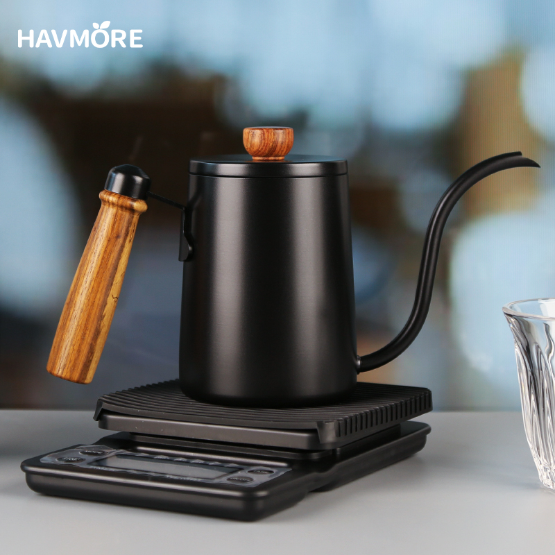 550ML Coffee Pot Milk Frothing - Coffee Tea Set บทวิจารณ์และราคา