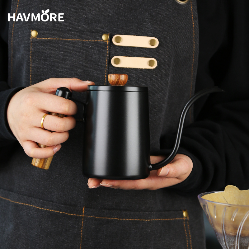 550ML Coffee Pot Milk Frothing - Coffee Tea Set บทวิจารณ์และราคา