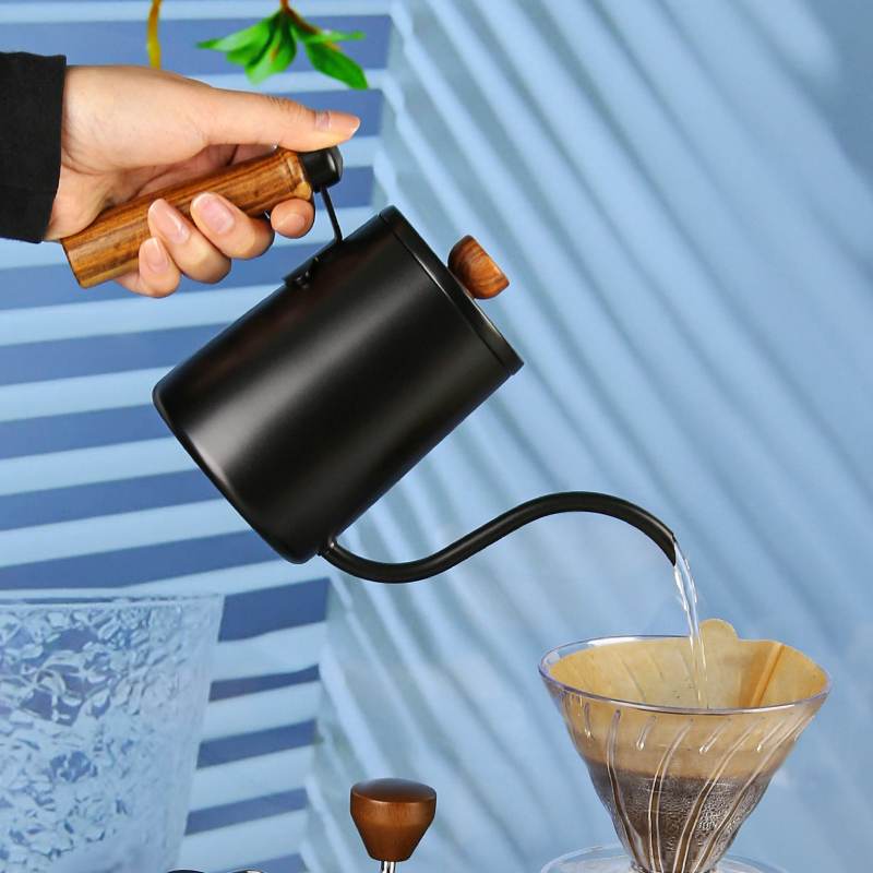 550ML Coffee Pot Milk Frothing - Coffee Tea Set บทวิจารณ์และราคา