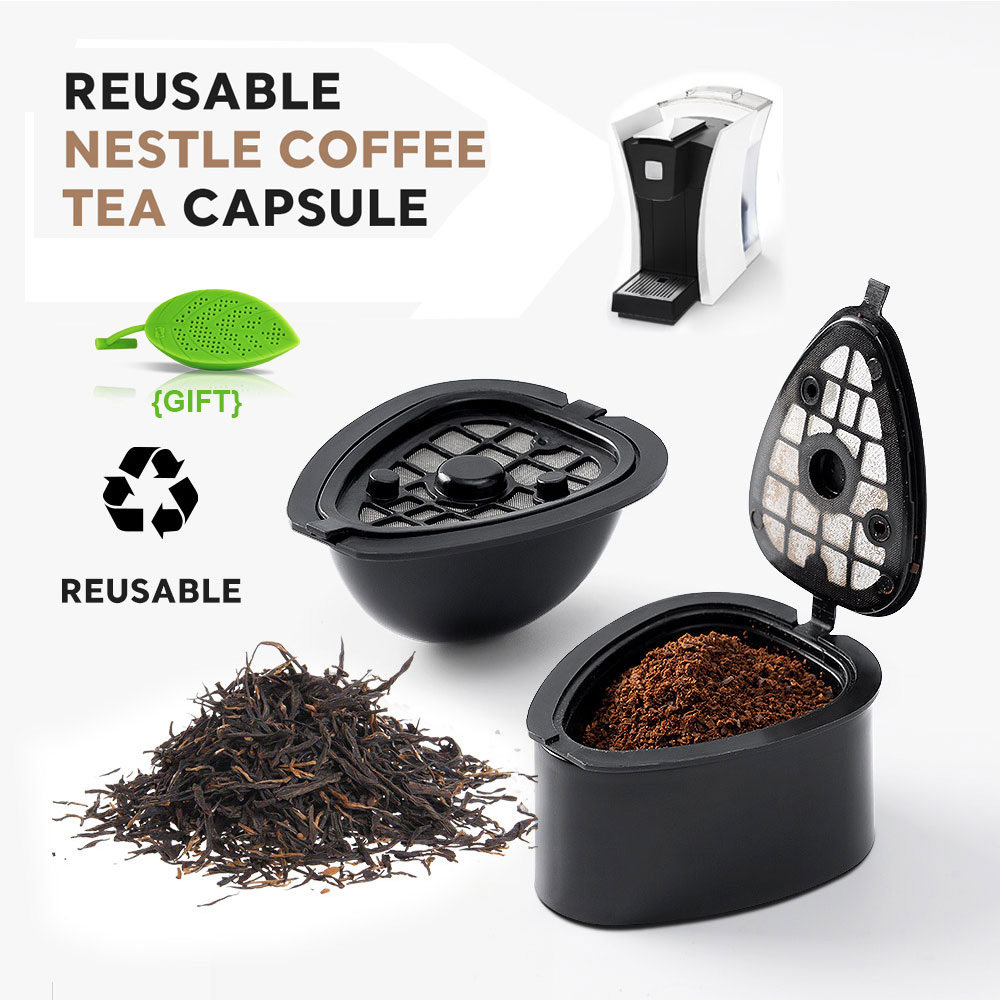 Reusable Nestle Capsule Tea fo - T And Tea Coffee บทวิจารณ์และราคา