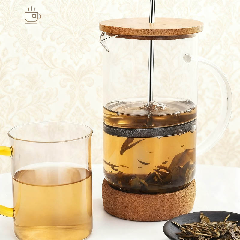 350-1000ML French Press Coffee - French Press Glass บทวิจารณ์และราคา