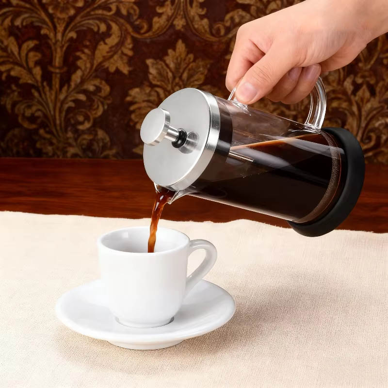 350-1000ML French Press Coffee - French Press Glass บทวิจารณ์และราคา