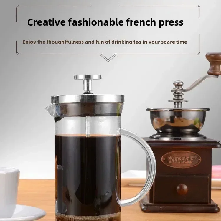 350-1000ml Stainless Steel Gla - French Press Glass บทวิจารณ์และราคา